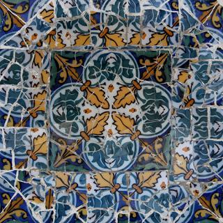 Photo Textures of Barcelona Mosaic